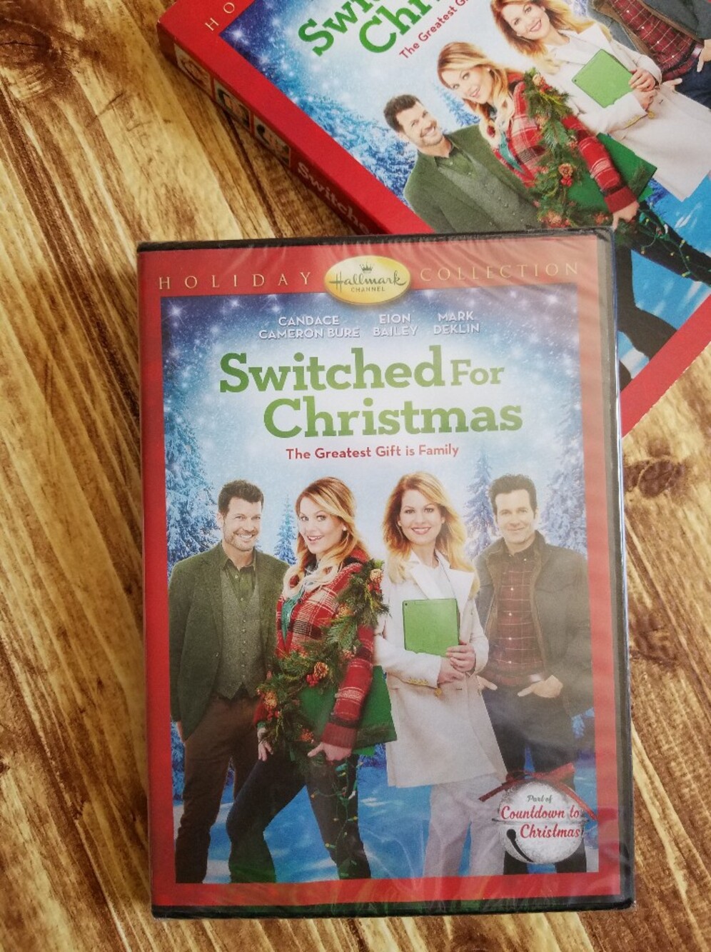 New Hallmark Switched for Christmas DVD Candace Cameron Bure Movie SEALED